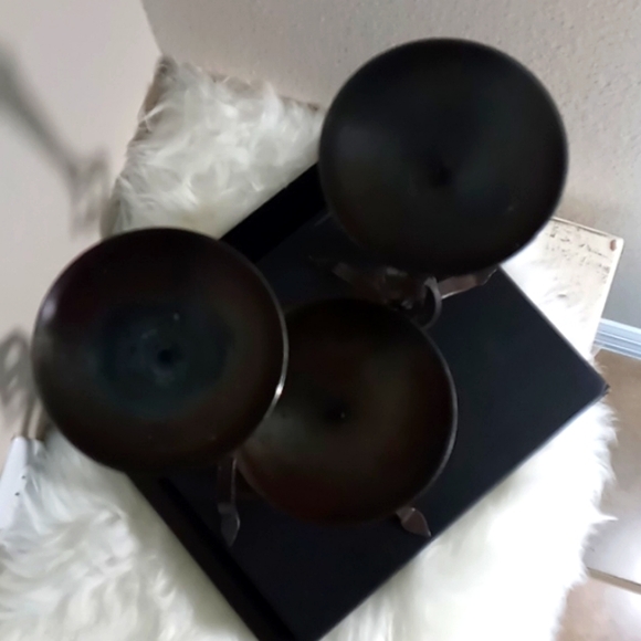 Hand Forged Antique Candle Holders - Picture 5 of 13